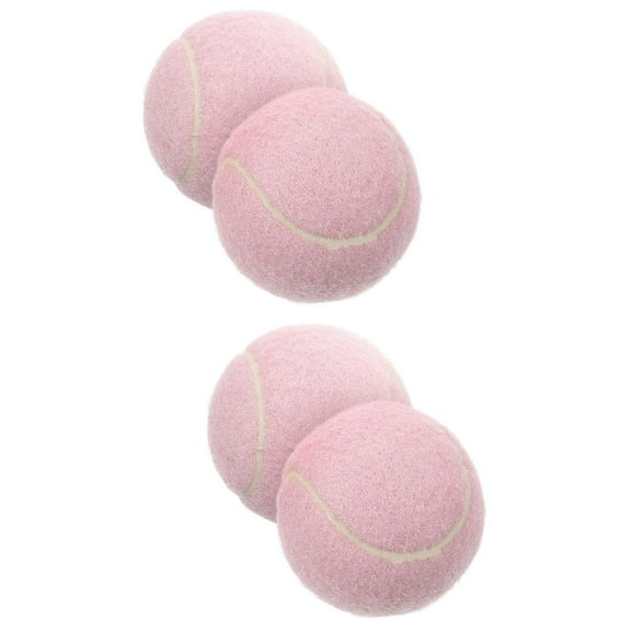 4 Pcs  Training Tennis Playground Tennis Rubber Tennis Beginner Practice Tennis Balls Tennis for Player
