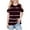 #0229-Wine, variant on Favoffer Girls Short Sleeve Cold Shoulder Basic Tee Tops Shirts, Fashionable Cute Round Neck Tops, 3-12Y
