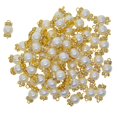 thumbnail image 3 of Enlace de Conectores de Joyería de de Imitación 50pcs, Conector de Diamante para, 3 of 9
