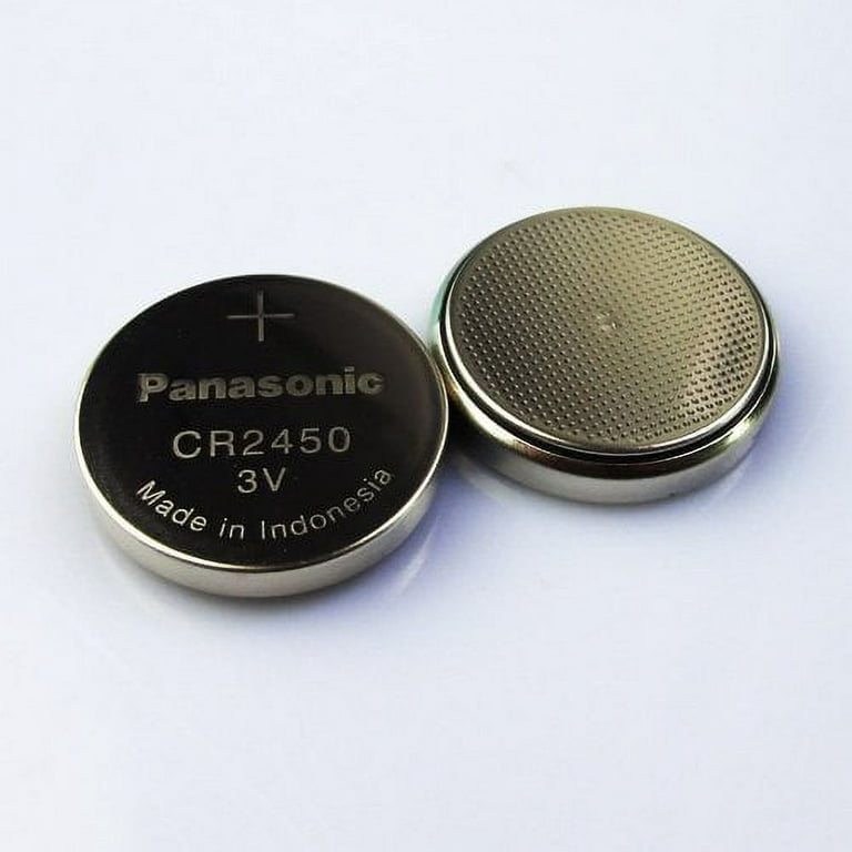 5pcs Genuine PANASONIC CR2450 3V Litihium Button Coin Cell Battery