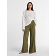 thumbnail image 3 of Time and Tru Women’s Textured Cotton Sweater with Long Sleeves, Lightweight, Sizes XS-XXXL, 3 of 6