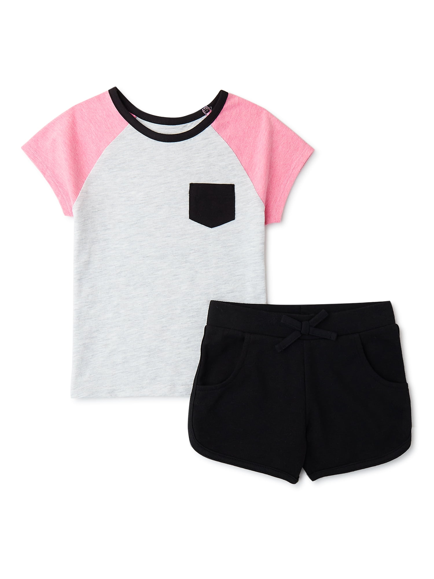 Garanimals Baby and Toddler Girls Mix & Match Outfits Kid-Pack, 10-Piece Set, Sizes 12M-5T