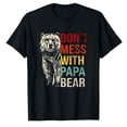 thumbnail image 1 of AALJY T-Shirt Vintage Rétro "don't Mess With Papa Bear", 1 of 5