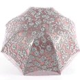 thumbnail image 3 of Ladies Lace Parasol Umbrella with UV Protection Sun Shade UPF 50+ Folding Umbrella for Women Gray Color, 3 of 5