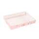 thumbnail image 3 of Caja de arena desechable para gatos, inodoro de viaje para gatitos, bandeja abierta para caja de arena para gatos Rosa 35x255x5cm, 3 of 9
