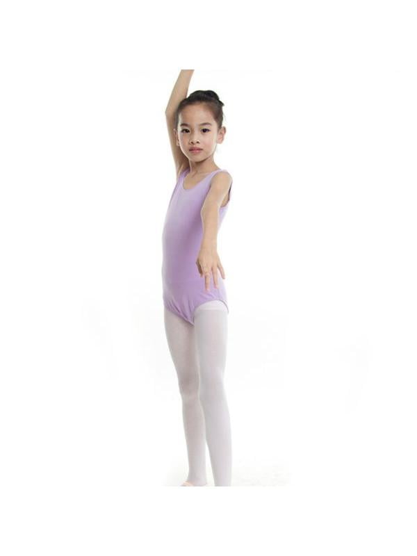 Arshiner Girls' Tank Leotards Gymnastics Ballet Dance Dress for Kids Sleeveless Camisole Dancewear 
