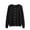 Black, variant on Women's Sweaters Sevevn Women's Crewneck Lightweight Cardigans Long Sleeve Knitted Button Down Sweater