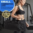 thumbnail image 2 of Delswin 4-Digit Gym Locker Lock - 8 Resettable Combo Locks For Toolbox School Locker Travel Luggage Backpack Gate Shed, 2 of 4