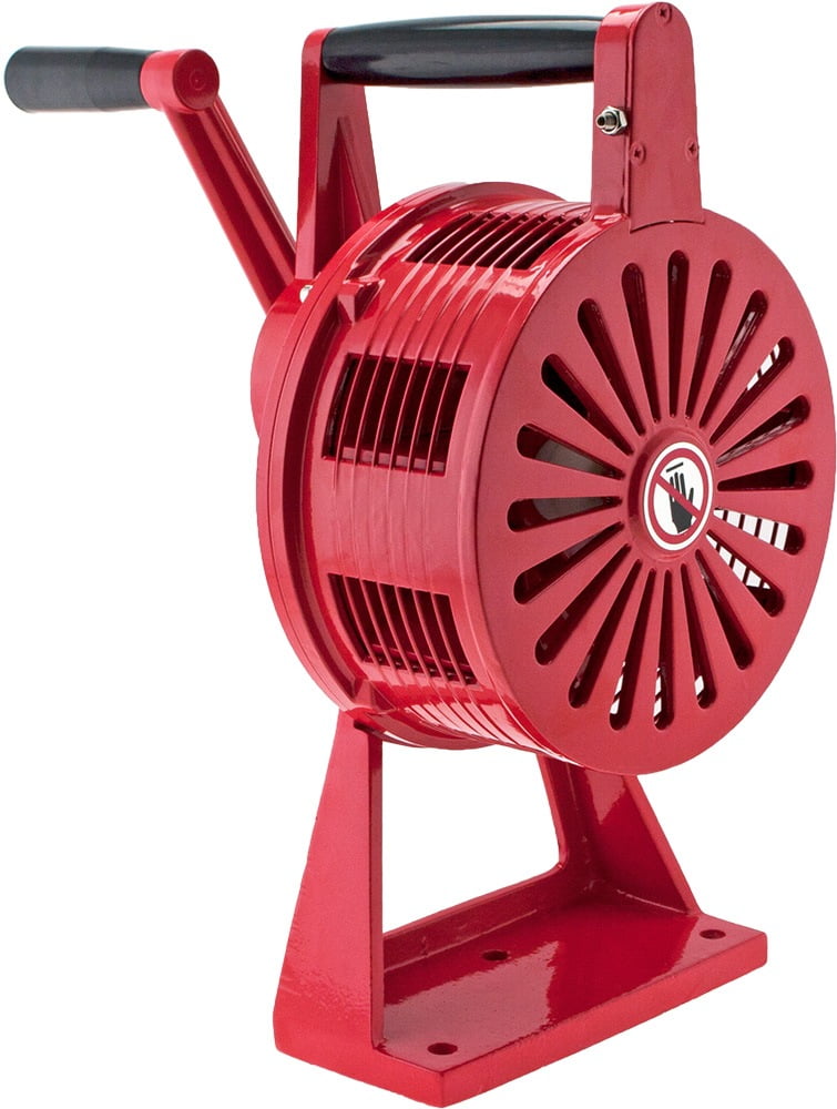 Vixen Horns Air Raid Hand Crank Siren, Loud Heavy Duty Tornado Siren