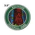 thumbnail image 2 of Redwood National Park Embroidered Patch Iron/Sew-On Applique Travel Souvenir, 2 of 2