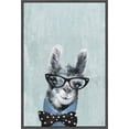 thumbnail image 2 of Llama with a Bow II Floater Framed Painting Print on Canvas, 2 of 6