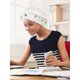 thumbnail image 4 of 4 Pieces African Women Turban Cap Beaded Headscarf Beanie Twisted Braid Wrap Hat Gift, 4 of 5