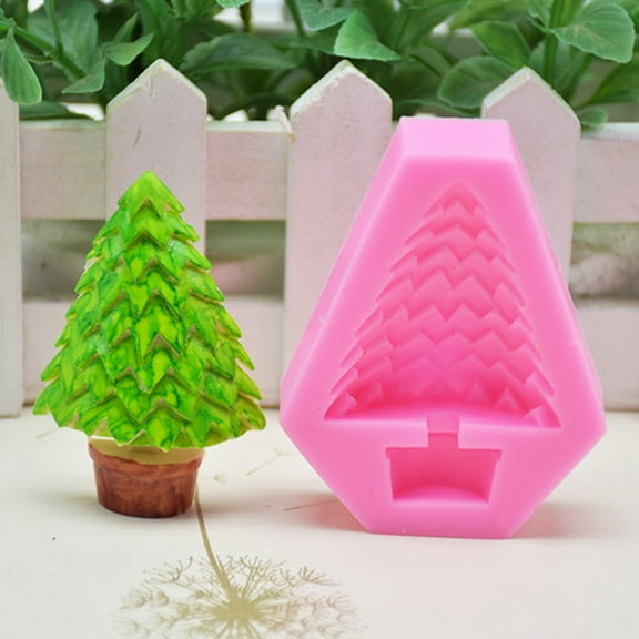 FUEENIRVA Non-Stick Jelly Molds for DIY Making in Random Color for Home Bakers for Christmas 1Pack
