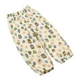 thumbnail image 6 of KYAIGUO Kids Toddler Spring Summer Sweatpants for Boys Girls Jogger Pants Unisex Pants Casual Floral Trousers Elastic Waist Trousers Sweat Pants Mosquito Repellent Pants for 1-8 Years, 6 of 8