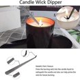 thumbnail image 3 of Black 4 In 1 Candle Accessory Set Candle Wick Trimmer Candle Cutter Candle Snuffer Candle Wick Dipper With Gift Package For Candle Lover, 3 of 5