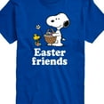 thumbnail image 3 of Peanuts - Easter Friends - Men's Short Sleeve Graphic T-Shirt, 3 of 6