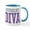 White/Blue Inside, variant on CafePress - Neurology DIVA Mug - 11 oz Ceramic Mug - Novelty Coffee Tea Cup