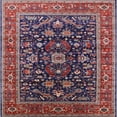 thumbnail image 1 of Ahgly Company Indoor Square Mid-Century Modern Pink Oriental Area Rugs, 7' Square, 1 of 6