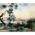 thumbnail image 2 of Renoir, Pierre-Auguste 23x20 Black Modern Framed Museum Art Print Titled - Vue DAntibes, 2 of 4
