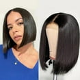 thumbnail image 3 of SGACAI Lace Front Wig Black Women Realistic Looking Glueless Short Fancy Cosplay Ladies L7Y2, 3 of 8