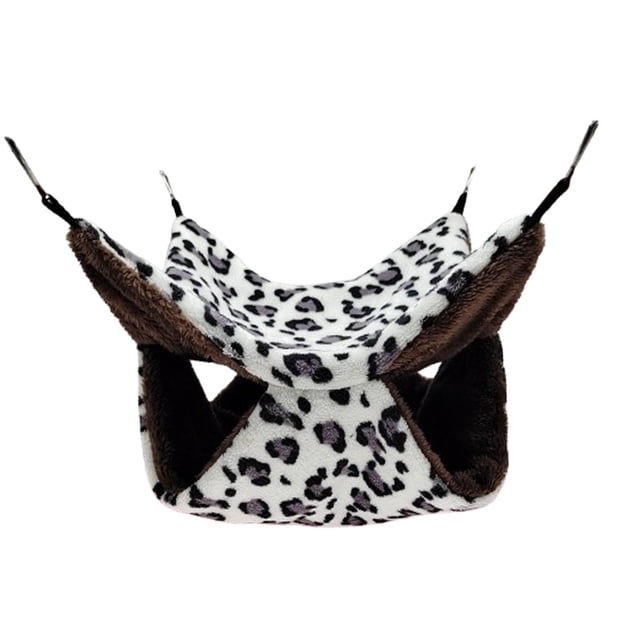 Hamaca para animales pequeños, litera, hamaca para petauros del azúcar, juguete para esconderse, nido de vellón cálido, cama colgante para hámster de gris 20cmx20cm