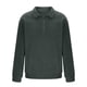 thumbnail image 5 of pstuiky camisetas de manga larga para hombre, Blusas casuales de color liso con cuello plegable y cremallera para hombre, de manga larga Tops de hombre s, 5 of 6