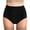 Black, variant on Womens Swim Bottoms High Waisted Under $10 Pleated Skinny Fashion Wrap Hip Trunks High-waisted Briefs