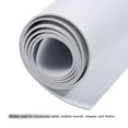 thumbnail image 5 of Uxcell EVA Foam Sheets Black Self Adhesive Back  1mm Thickness White 3mm, 5 of 5