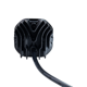 thumbnail image 4 of Faro LED Rasen para moto trébol con ojo de diablo y halo rojo, 4 of 5