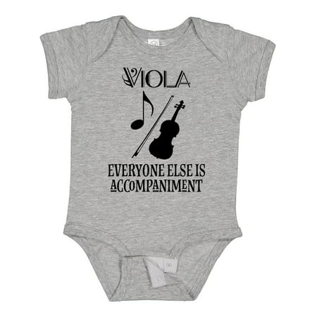 

Inktastic Viola Music Gift Funny Violist Joke Gift Baby Boy or Baby Girl Bodysuit