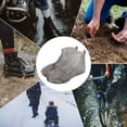 thumbnail image 7 of Uxcell M Silicone Reusable Foldable Overshoes Rain Galoshes Waterproof shoes cover, Gray, 7 of 7