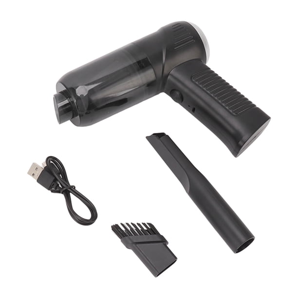 Aspiradora de mano mini para coche, inalámbrica, para limpiar el teclado de la computadora, con batería incorporada