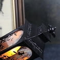 thumbnail image 6 of Luyimi Halloween Vintage Lantern Night Light, Black Retro Hanging Wind Lamp with Witch Pumpkin, Battery Operated Spooky Desktop Lamp for Halloween Party Table Mantel Indoor Home Decor Holiday Gift B, 6 of 7