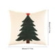 thumbnail image 3 of Cojín de Terciopelo Navideño con Bordado de Árbol de Navidad para Sala de Estar, Sofá, Cama, Decoración Navideña, 3 of 6