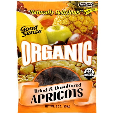 Good Sense: Dried & Unsulfured Apricots, 6 oz