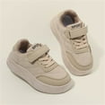 thumbnail image 4 of Cethrio Boys Sneakers, Non-slip Casual Breathable School Boys' Shoes Khaki Size 13（Little Kids), 4 of 9