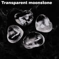 thumbnail image 2 of Under 10 Ores Stone Gemstone Stone Shape Labradorite Quartz Heart Worry Crystal Home Decor, 2 of 9