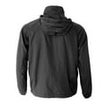 thumbnail image 3 of Chaqueta para Hombre Chaqueta Cortavientos Chaqueta Impermeable Chaqueta de Negro XXL, 3 of 8