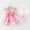 #13 Pink, variant on Floral Baby Girls Princess Bridesmaid Pageant Gown Birthday Party Wedding Dress For 6-12 Months