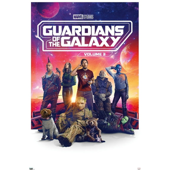 Marvel Guardians of the Galaxy Vol 3 - One Sheet Wall Poster, 22.375" x 34"