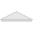 thumbnail image 3 of Ekena Millwork 70"W x 24-3/8"H x 2-3/4"P (Pitch 6/12) Peaked Cap Smooth Architectural Grade PVC Combination Pediment, 3 of 8