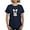 Navy, variant on - Alpha Omega T Shir T Shirt - Women's Traditional Fit Dark T-Shirt