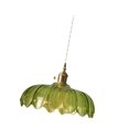thumbnail image 4 of Pantalla de lámpara colgante con forma de flor Perfecl 25cm Verde, 4 of 8