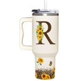 thumbnail image 1 of Vaso SUFAVN con diseño de girasoles con monograma, 1,2 L, para mujer, 1 of 7