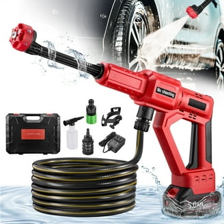 Zippi Hydro Cleaner Deluxe, High-Pressure Cleaning Gun, Foam Soap