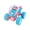 Macaron Blue, variant on Stunt Car Toy For Kids With 360 degree Rotation Four Wheel Drive Strong Plastic Design without Required