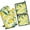 Lemon-3, variant on Lemon Kitchen Oven Mitt and Pot Holder Sets 2 Pcs for Baking, Cooking and Grilling, Heat Resistant Up To 392 °F