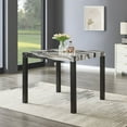 thumbnail image 4 of Roundhill Furniture Cavira Modern Faux Marble Counter Height Dining Table, 4 of 9