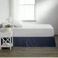 thumbnail image 2 of Soft Essentials™  Premium Pleated Bed Skirt Dust Ruffle - California King - Navy, 2 of 3