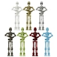 thumbnail image 3 of Lot de 7 Figurine Articulée 13 Squelettes, Décor de Squelette Posable Imprimé en 3d, Figurine Articulée Multi-Articulée Imprimée en 3d pour Adultes, 3 of 8